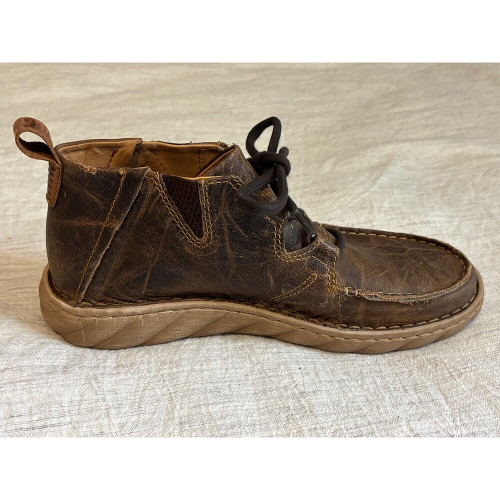 Tony Lama TLC505 Estancia Tan Chukka Boots Men’s 10 Distressed Leather - Picture 6 of 13